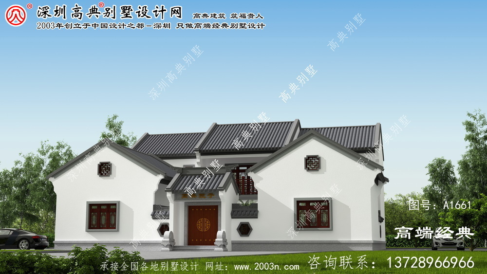 左云县两层小别墅设计图	