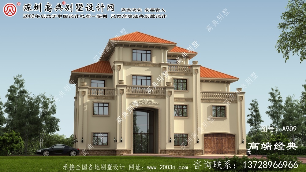 新县别墅花园设计图片