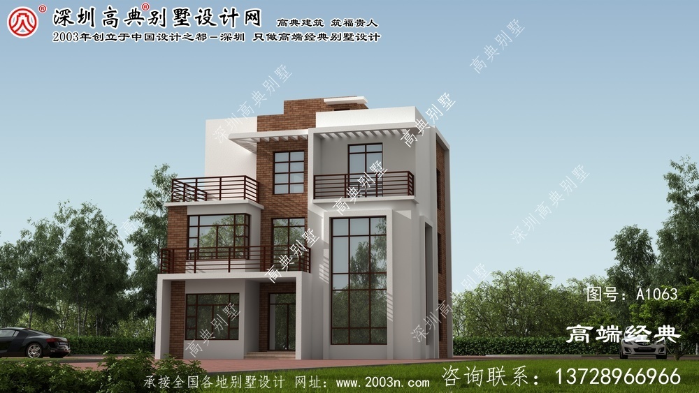 浠水县别墅图纸效果图