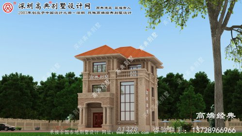 蓬江区北方也适合的别墅户型图	