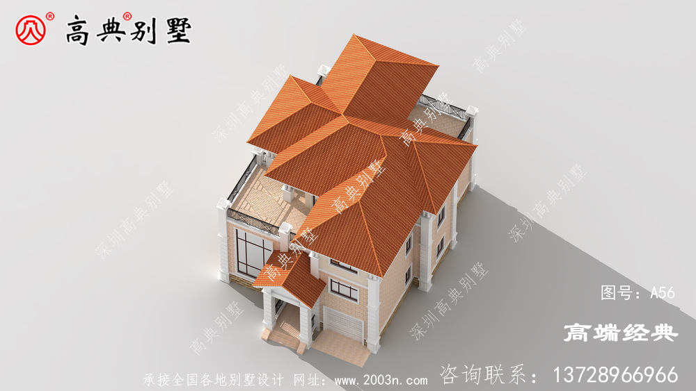 农村三层自建房美观实用接地气！