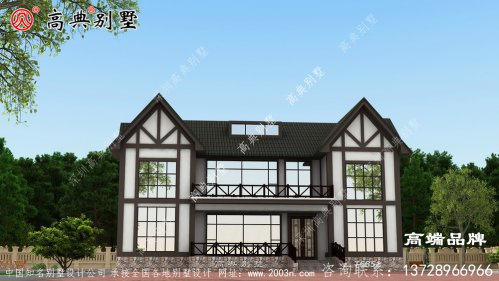 独立别墅设计合理的功能分区很舒适实