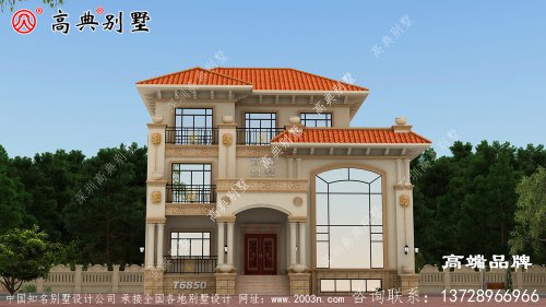 高级别墅外观效果图总有你要建的理由