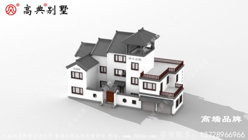 农村房设计图布局设计精巧，居住体验