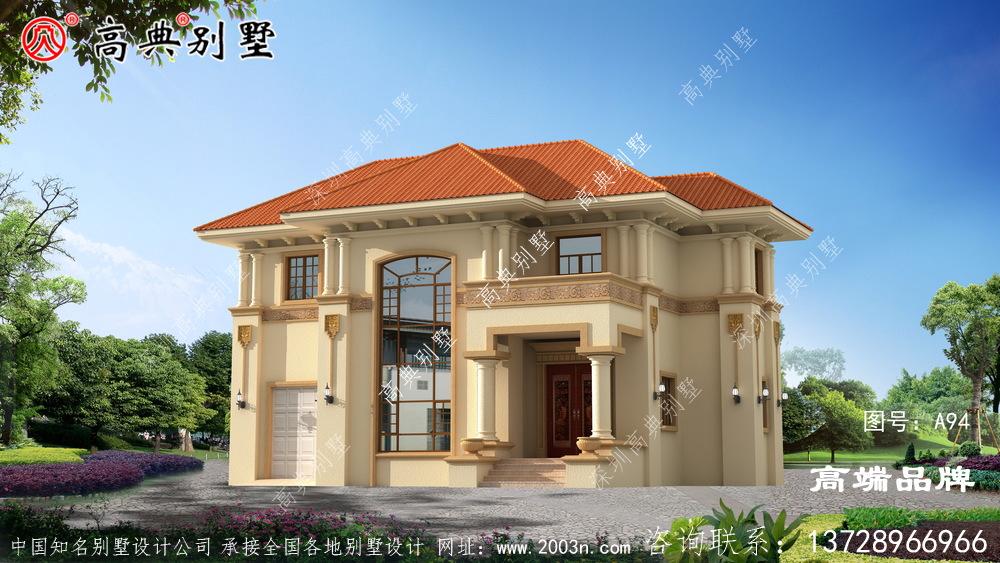欧式房屋设计图比城里面的小商品房好太多