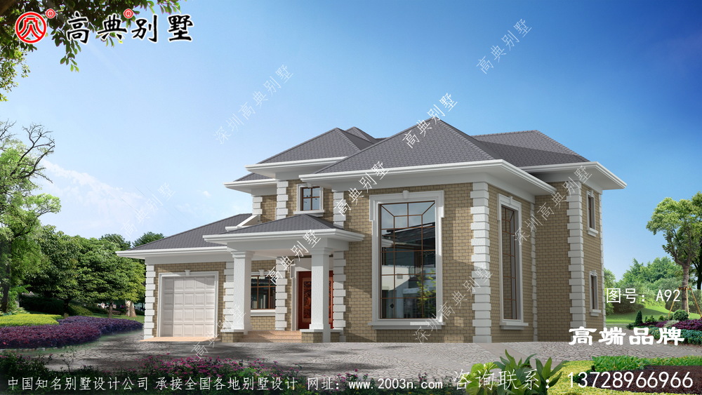 自建房建筑设计房子不盖大气点等于白建