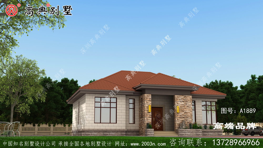 别墅设计图方案极简受大众追捧。	