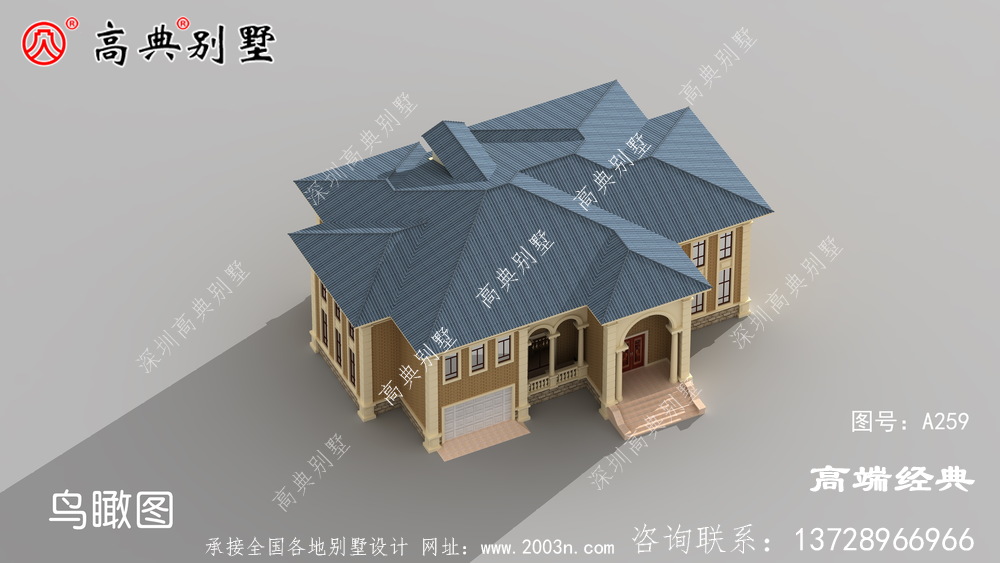 推荐火爆朋友圈好看又简单的二层楼房设计图新乐市