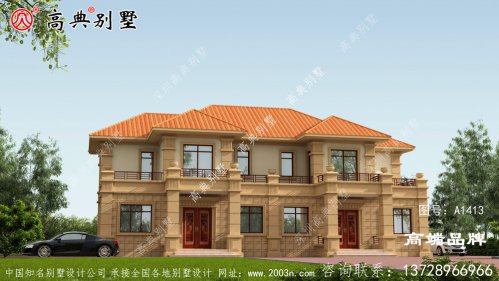  农村房屋别墅设计效果图居住舒适度也