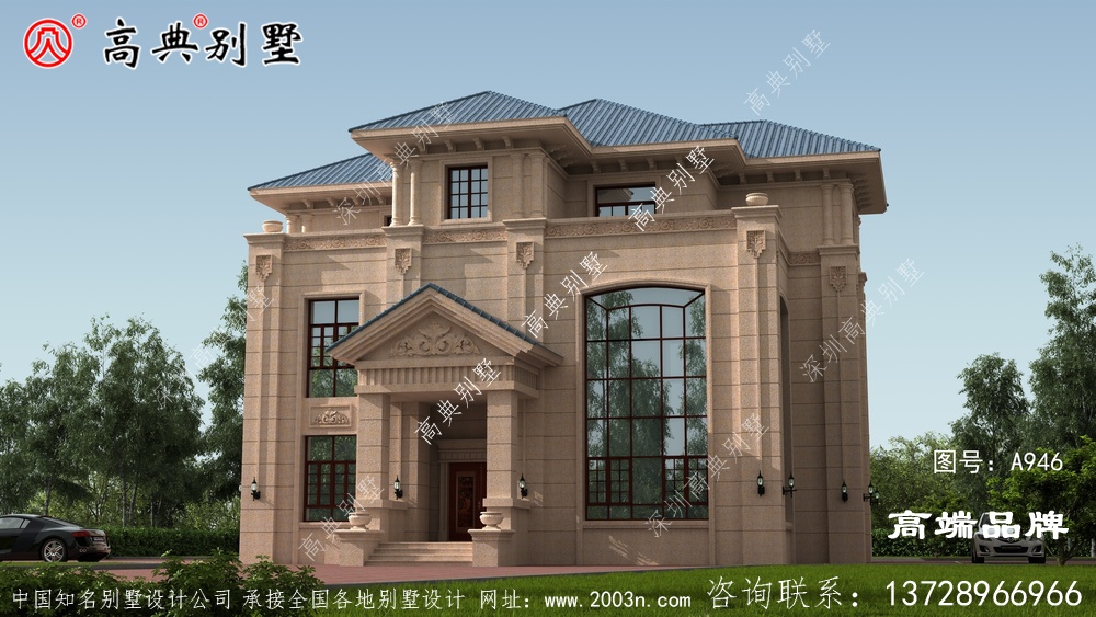 农村三层楼房装修图有品质又实用，居住更舒适