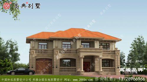 农村二层简欧设计图更加适合咋们现代