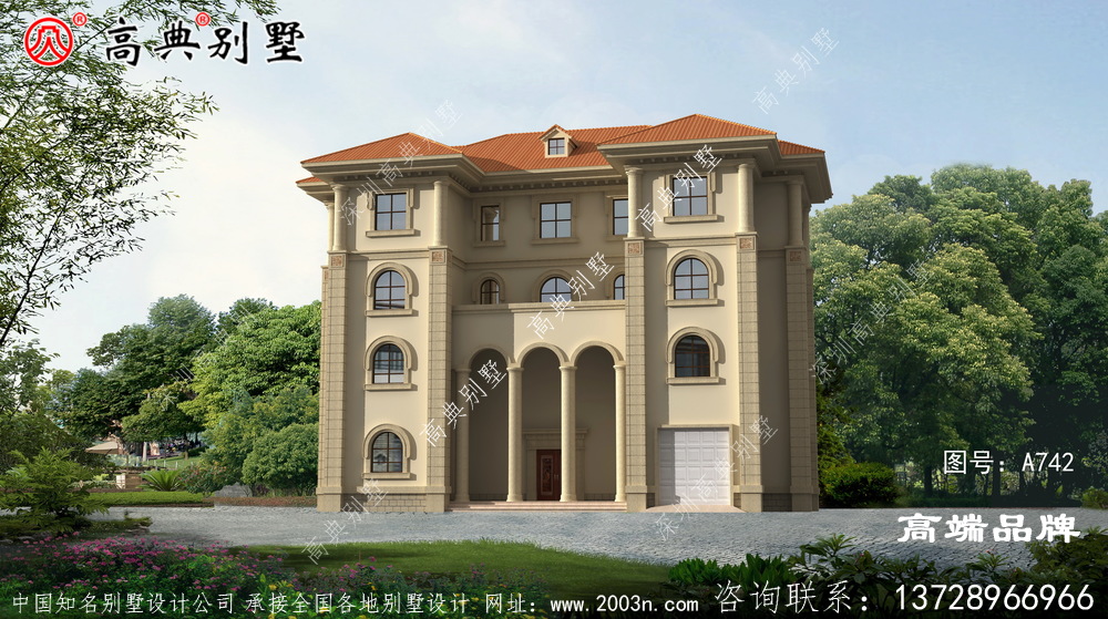 259平方别墅设计图一点都不比城里的差