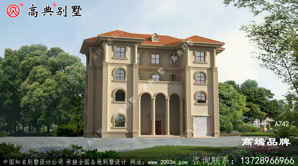 259平方别墅设计图一点都不比城里的差