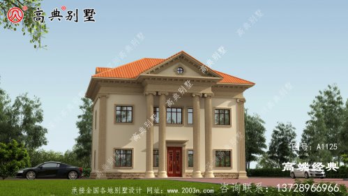 父母不愿进城住，老家建栋经济型的小