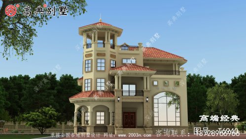 孟州市三层别墅设计图及图片大全，选