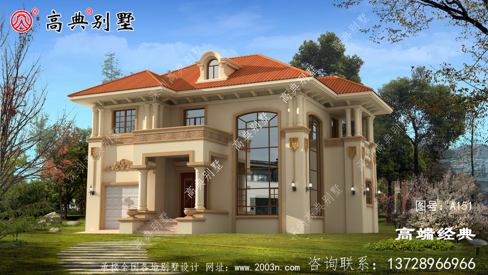 别墅采用的是砖混的结构形式经济实惠