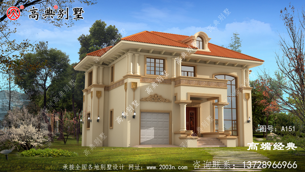 别墅采用的是砖混的结构形式经济实惠