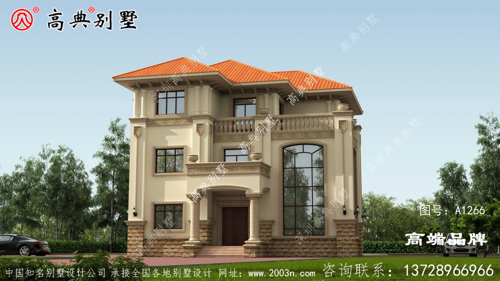 简欧复式别墅空间明亮有格局层次感