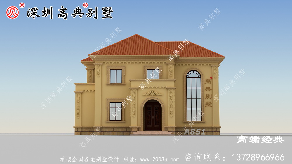 别墅设计图，造价低，外观好看，布局实用