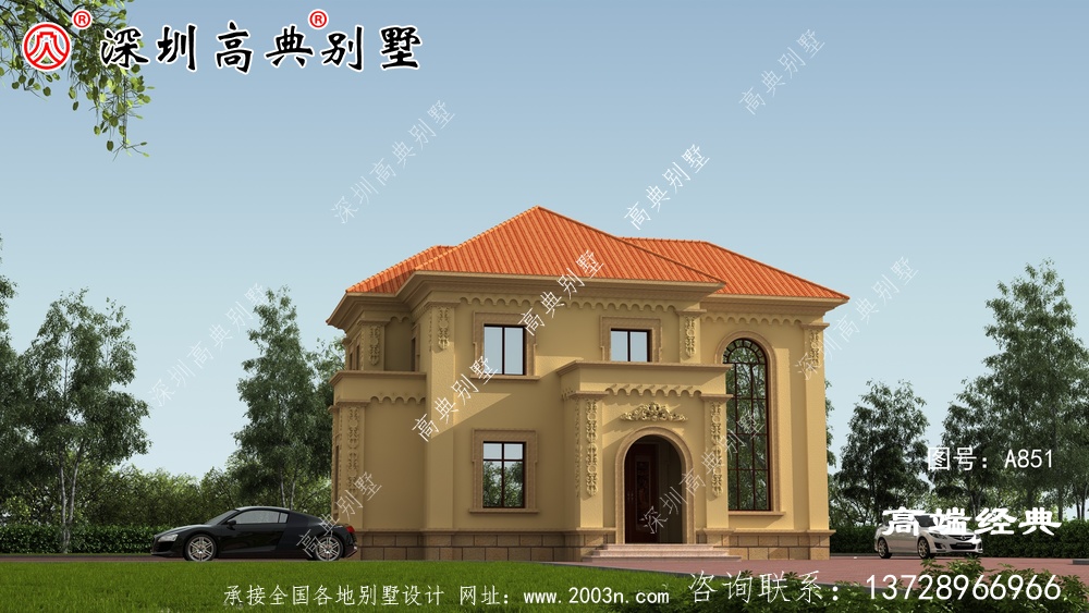 别墅设计图，造价低，外观好看，布局实用