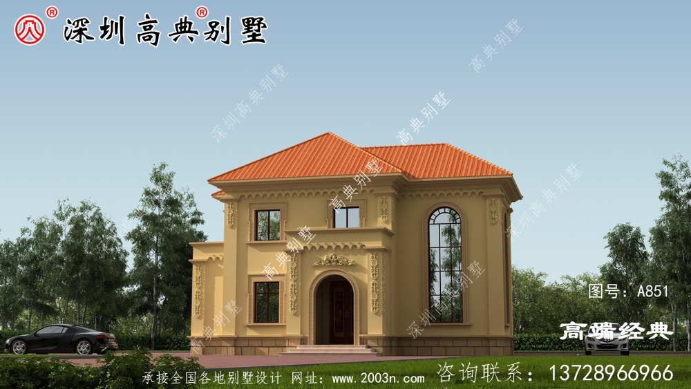 别墅设计图，造价低，外观好看，布局实用