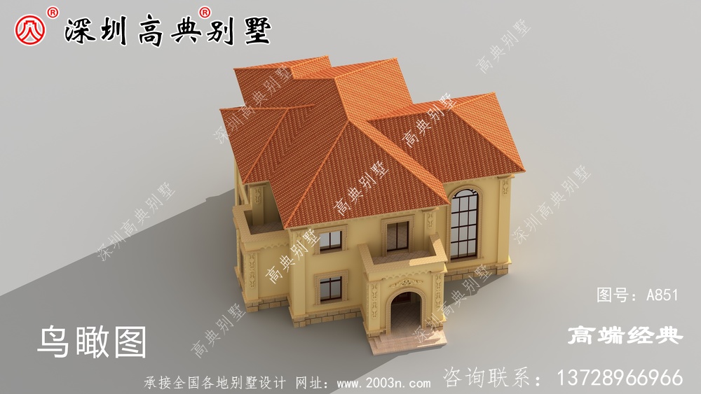 别墅设计图，造价低，外观好看，布局实用