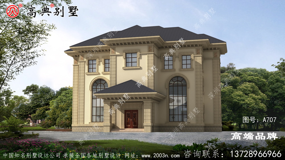 外观美布局佳，建在农村很合适