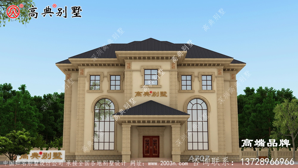 外观美布局佳，建在农村很合适