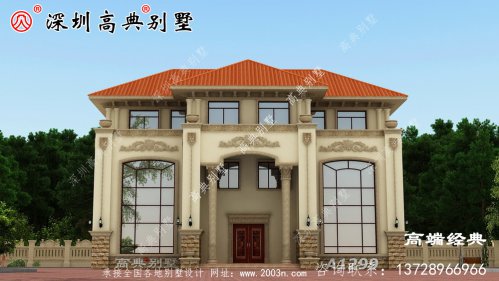 精品 欧式别墅 ，虽然 占地面积 不大