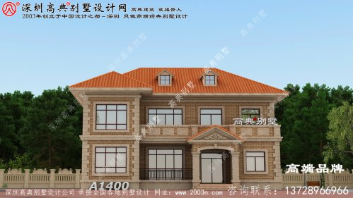 农村二层小楼设计图，这辈子拥有一栋