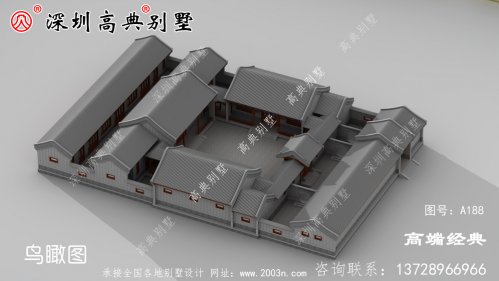 农村简单漂亮三层楼设计图，户型方正