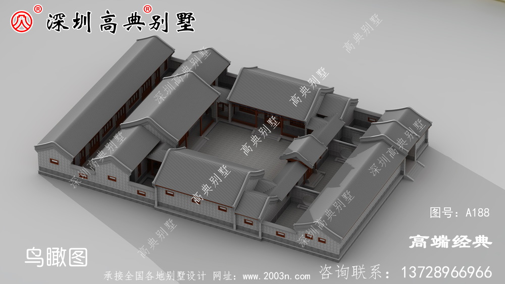 农村简单漂亮三层楼设计图，户型方正布局好，为你打造心仪之家