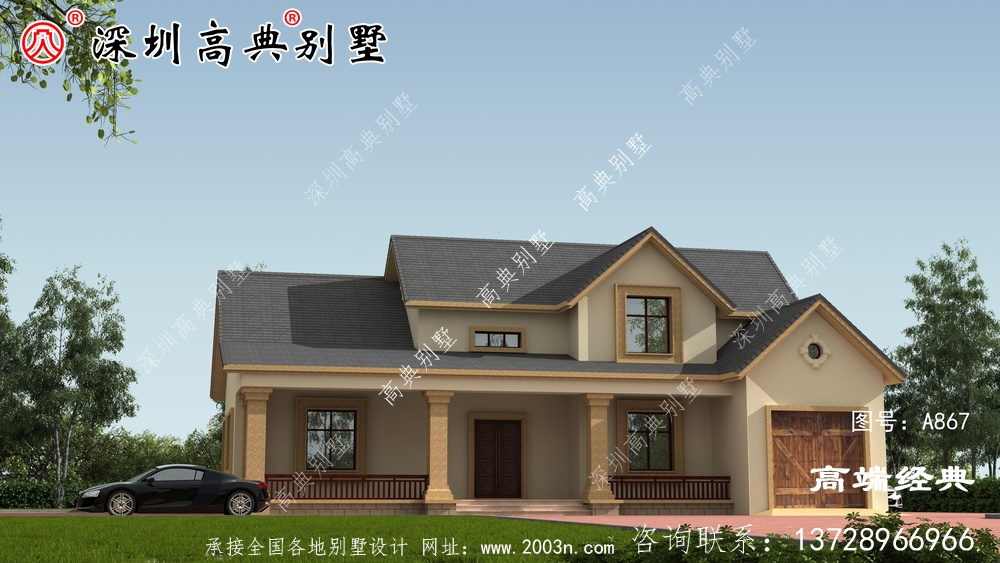 不得不说，农村建房子最受欢迎的还是二层别墅