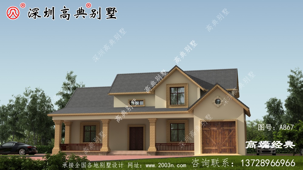 不得不说，农村建房子最受欢迎的还是二层别墅