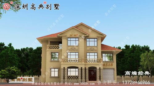 将欧式元素体现得淋漓尽致 ，整体看起