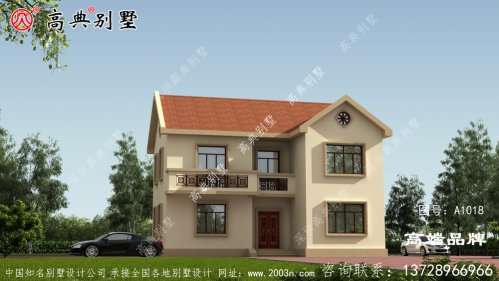 一个细节就形成了新颖美观的整体外立