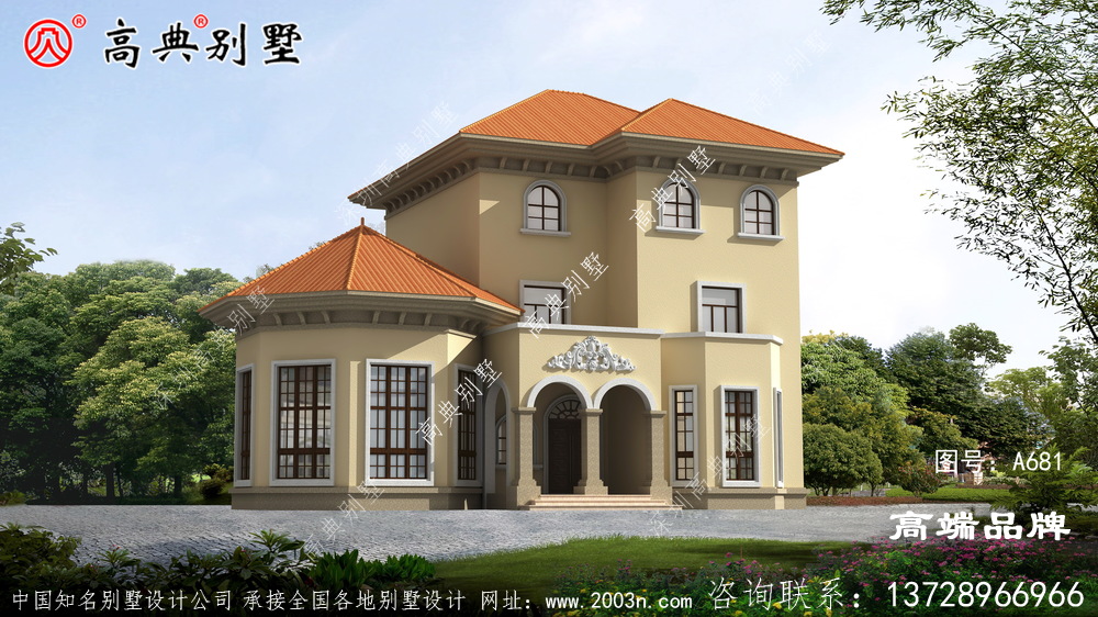 整体建造非常的简单没有多余的装饰，造价不高