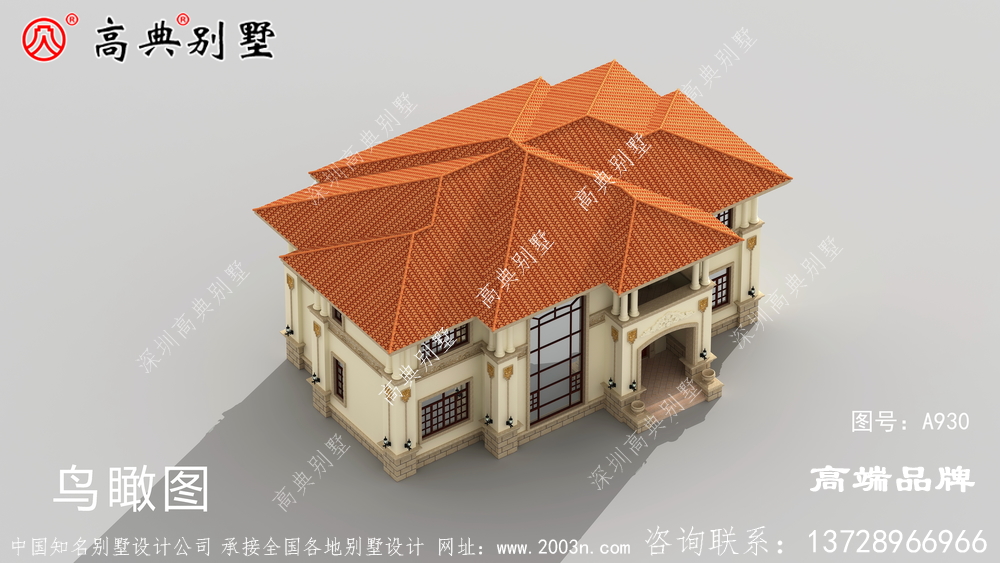 兼具实用性和美观，外观不比百万级别墅差