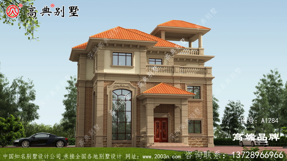 以欧式风格为中心，配合田园要素使整体更有设计感