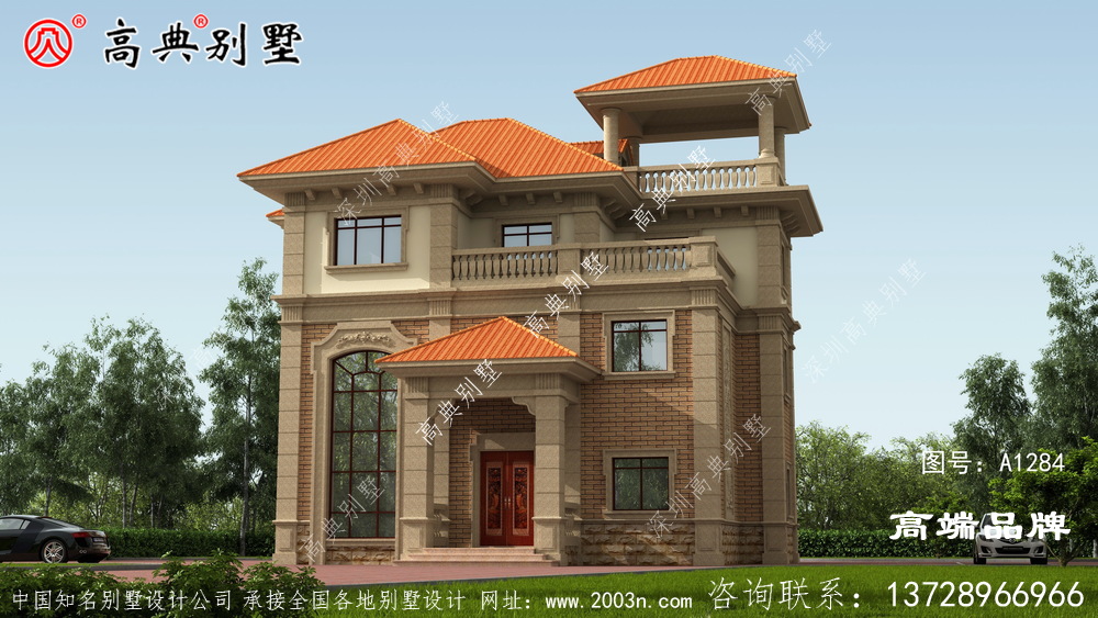 以欧式风格为中心，配合田园要素使整体更有设计感