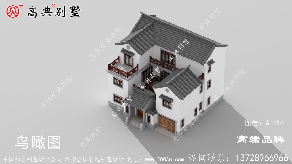 没有哪款别墅有中式的雅韵气质，带车库非常便捷