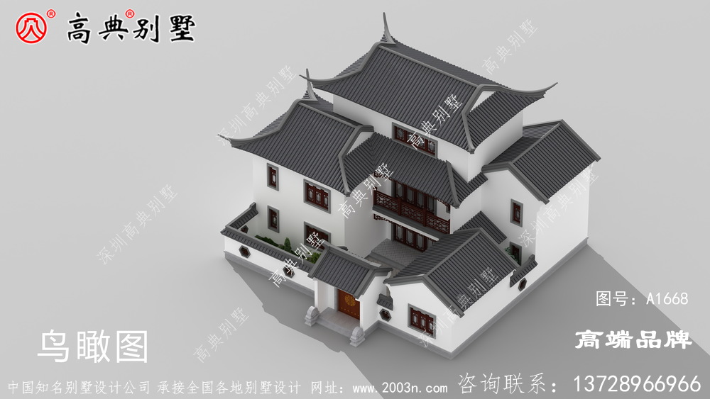 外墙用白色装饰大量采用灰白元素结合线条优美