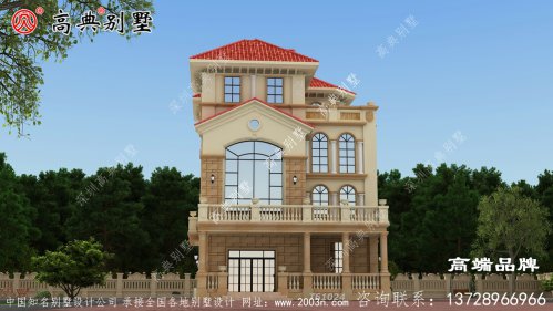 伸出的屋檐不仅增加了