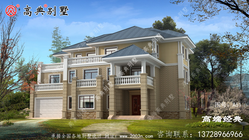 农村建房不仅要外观大气，内部结构要更加精致实用