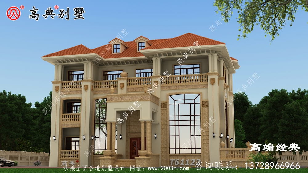 这一款是你想要简约又大气的别墅吗？