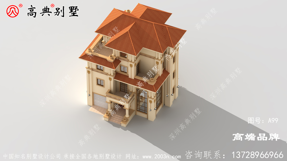 屋顶的大露台十分宽敞，是赏景的美地